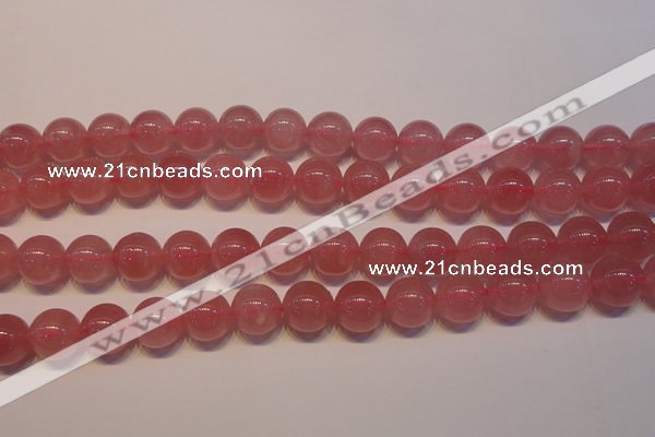 CRQ463 15.5 inche 10mm round AA grade Madagascar rose quartz beads