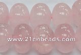 CRQ56 15.5 inches 14*20mm rondelle natural rose quartz beads