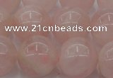 CRQ674 15.5 inches 14mm round rose quartz beads wholesale