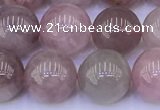 CRQ782 15.5 inches 10mm round Madagascar rose quartz beads