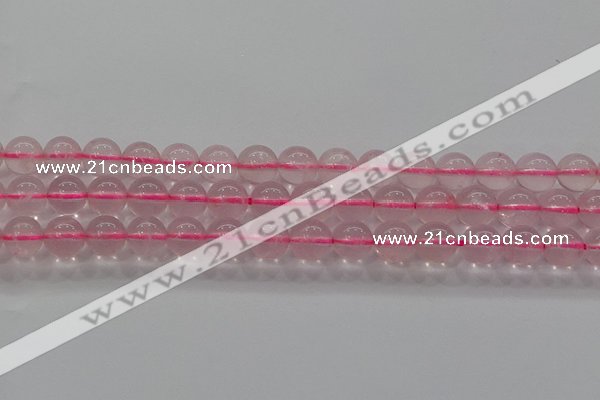 CRQ851 15.5 inches 8mm round natural rose quartz gemstone beads