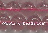 CRQ852 15.5 inches 10mm round natural rose quartz gemstone beads