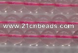 CRQ855 15.5 inches 6mm round natural rose quartz gemstone beads