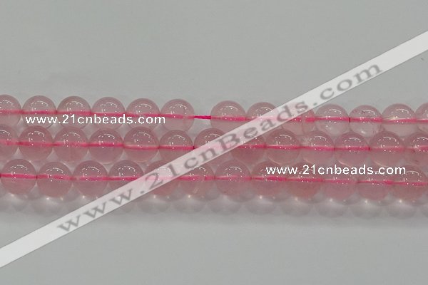 CRQ857 15.5 inches 10mm round natural rose quartz gemstone beads