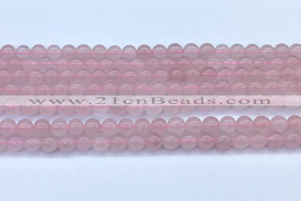 CRQ900 15 inches 6mm round rose quartz beads