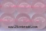 CRQ902 15 inches 10mm round rose quartz beads