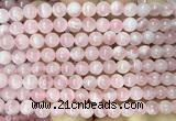CRQ917 15 inches 6mm round Madagascar rose quartz beads wholesale