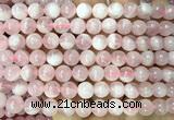 CRQ918 15 inches 8mm round Madagascar rose quartz beads wholesale