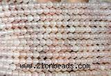 CRQ922 15 inches 4mm round natural rose quartz beads wholesale