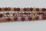 CRS01 15.5 inches 4mm round rainbow stone beads wholesale