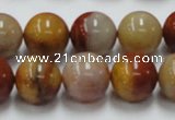 CRS05 15.5 inches 14mm round rainbow stone beads wholesale