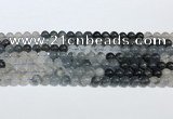 CRU1000 15.5 inches 6mm round mixed rutilated quartz beads