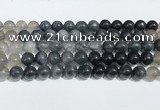 CRU1002 15.5 inches 10mm round mixed rutilated quartz beads