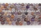 CRU1010 15.5 inches 6mm round mixed rutilated quartz beads