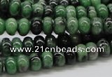 CRZ06 15.5 inches 5*8mm rondelle ruby zoisite gemstone beads Wholesale