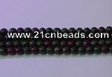 CRZ1110 15.5 inches 4mm round imitation ruby zoisite beads wholesale