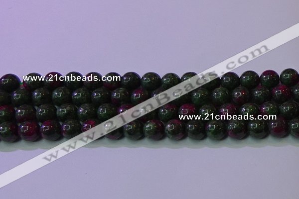 CRZ1110 15.5 inches 4mm round imitation ruby zoisite beads wholesale