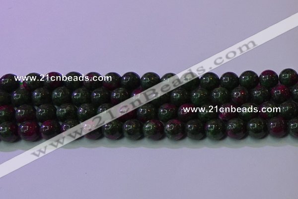 CRZ1111 15.5 inches 6mm round imitation ruby zoisite beads wholesale