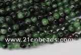 CRZ20 15.5 inches 4mm round ruby zoisite gemstone beads