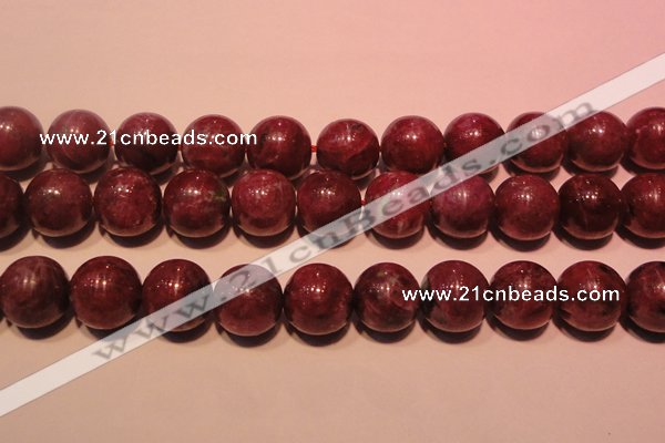 CRZ403 15.5 inches 10mm round natural ruby gemstone beads