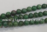 CRZ601 15.5 inches 6mm round New ruby zoisite gemstone beads