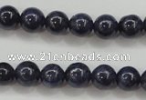 CRZ822 15.5 inches 6mm round natural sapphire gemstone beads