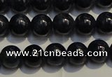 CRZ951 15.5 inches 6mm - 6.5mm round A- grade natural sapphire beads