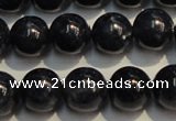 CRZ958 15.5 inches 8mm - 8.5mm round A+ grade natural sapphire beads