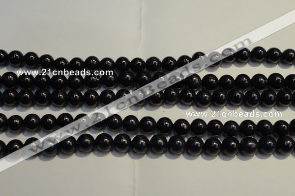 CRZ960 15.5 inches 6mm - 6.5mm round AA grade natural sapphire beads