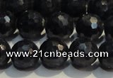 CRZ965 15.5 inches 7mm – 7.8mm faceted round A+ grade sapphire beads