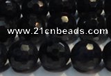 CRZ967 15.5 inches 7mm – 7.8mm faceted round AA grade sapphire beads