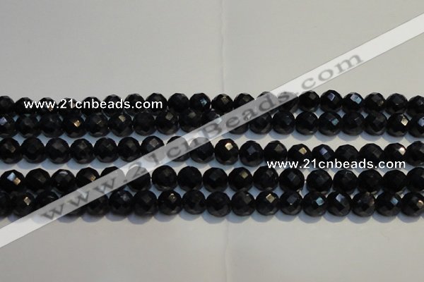 CRZ969 15.5 inches 6mm – 6.5mm faceted round AA grade sapphire beads