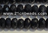 CRZ977 15.5 inches 5*7mm faceted rondelle A grade sapphire beads