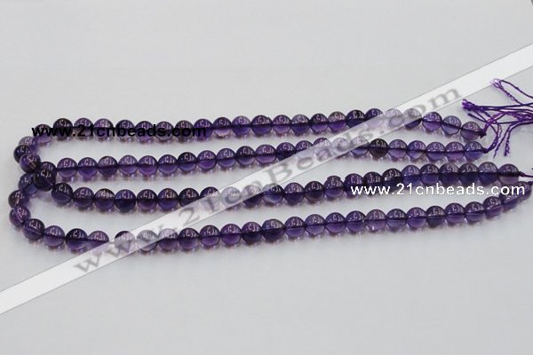 CSA04 15.5 inches 8mm round synthetic amethyst beads wholesale