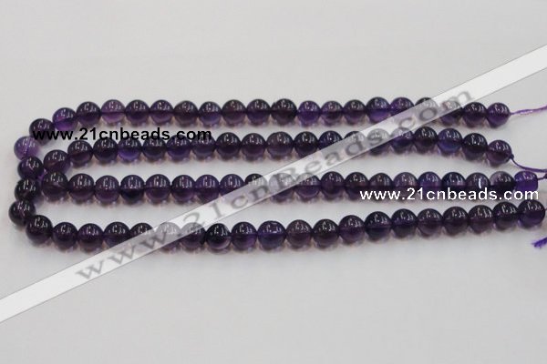 CSA05 15.5 inches 10mm round synthetic amethyst beads wholesale