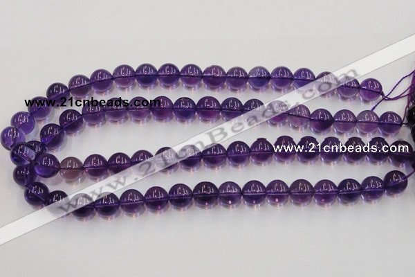 CSA06 15.5 inches 12mm round synthetic amethyst beads wholesale