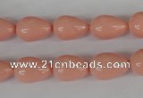 CSB106 15.5 inches 10*14mm teardrop shell pearl beads wholesale