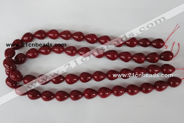 CSB111 15.5 inches 11*15mm teardrop shell pearl beads wholesale