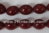 CSB122 15.5 inches 12*15mm rice shell pearl beads wholesale