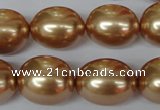 CSB126 15.5 inches 14*18mm – 15*20mm rice shell pearl beads