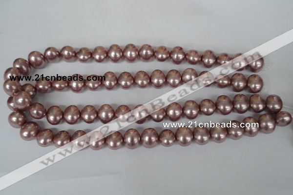 CSB139 15.5 inches 12*15mm – 13*16mm oval shell pearl beads