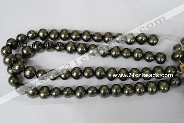 CSB146 15.5 inches 12*15mm – 13*16mm oval shell pearl beads