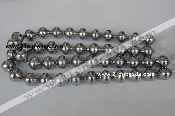 CSB176 15.5 inches 16*17mm lantern shape shell pearl beads