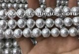 CSB2113 15.5 inches 14mm ball shell pearl beads wholesale