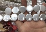 CSB2142 15.5 inches 22mm coin shell pearl beads wholesale