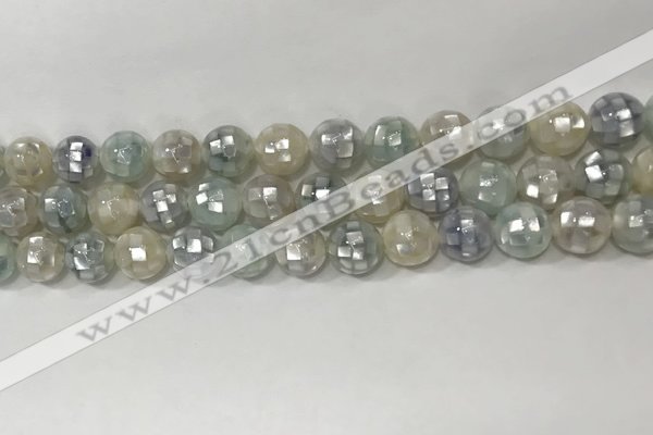 CSB4006 15.5 inches 8mm ball abalone shell beads wholesale
