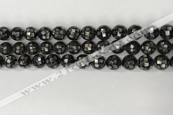 CSB4008 15.5 inches 8mm ball abalone shell beads wholesale