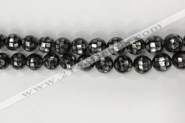 CSB4025 15.5 inches 12mm ball abalone shell beads wholesale