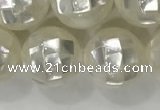 CSB4030 15.5 inches 14mm ball abalone shell beads wholesale