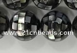 CSB4035 15.5 inches 14mm ball abalone shell beads wholesale